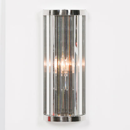 Chrome Deco Wall Light - 39cm