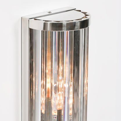 Chrome Deco Wall Light - 39cm