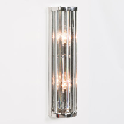 Chrome Deco Wall Light - 55cm