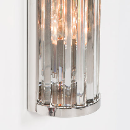 Chrome Deco Wall Light - 55cm