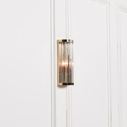 Gold Deco Wall Light - 39cm