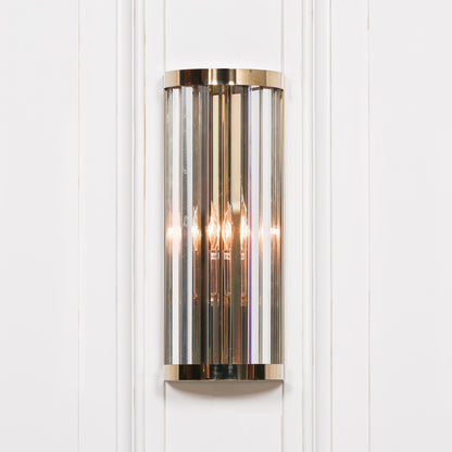 Gold Deco Wall Light - 39cm