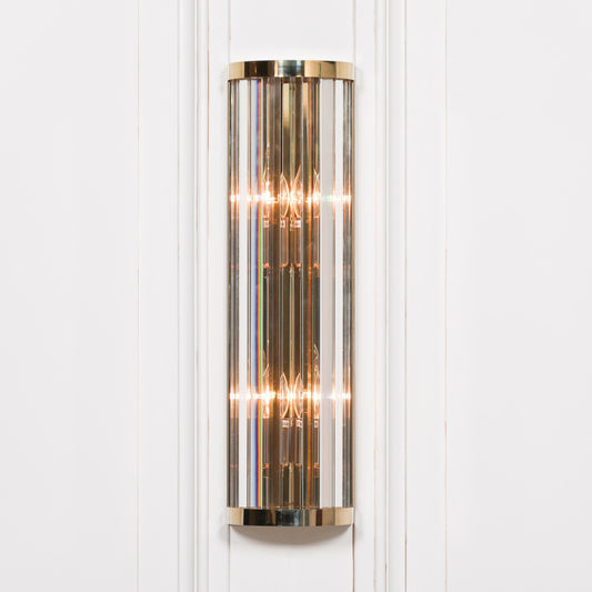 Gold Deco Wall Light - 55cm