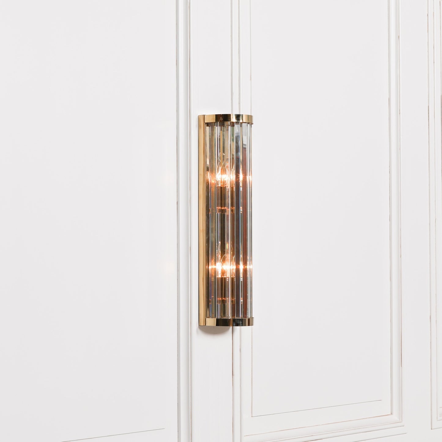 Gold Deco Wall Light - 55cm