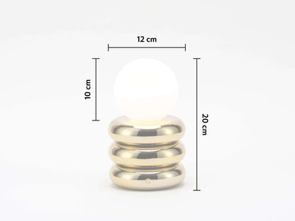 Brass Rechargeable Table Lamp