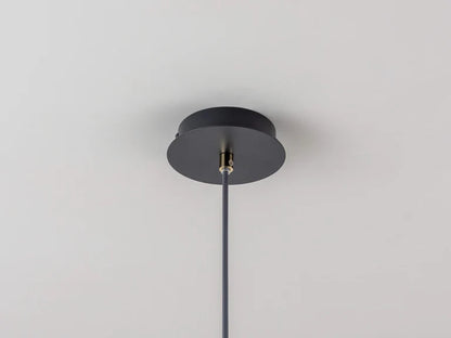 Charcoal Grey Cone Pendant Ceiling Light