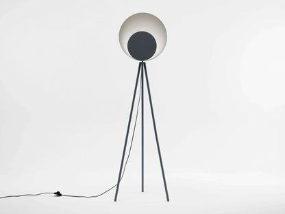 Charcoal Grey Diffuser Floor Lamp