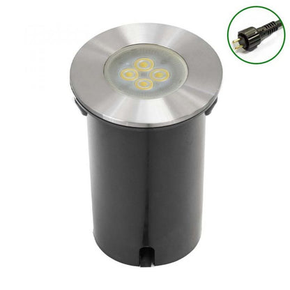 Decimax 90mm - 316 Stainless Steel Recessed Light 12v - Plug & Play