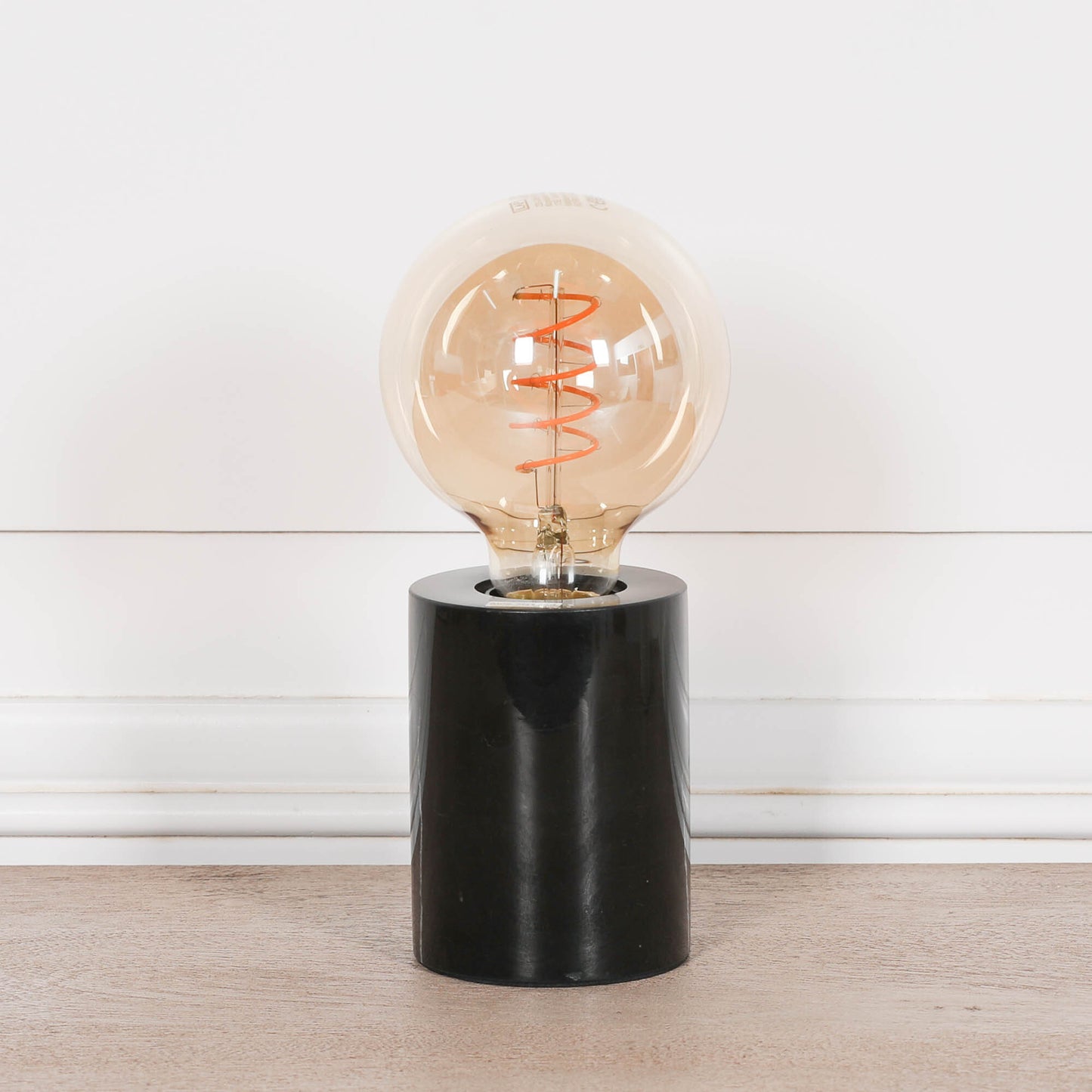 Black Marble Table Lamp