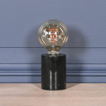 Black Marble Table Lamp