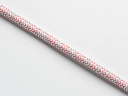 Pink Fabric Extension Lead