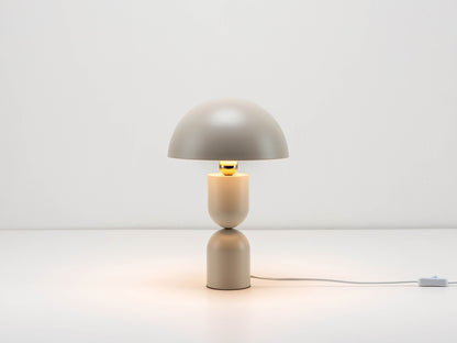 Sand Mushroom Dome Table Lamp