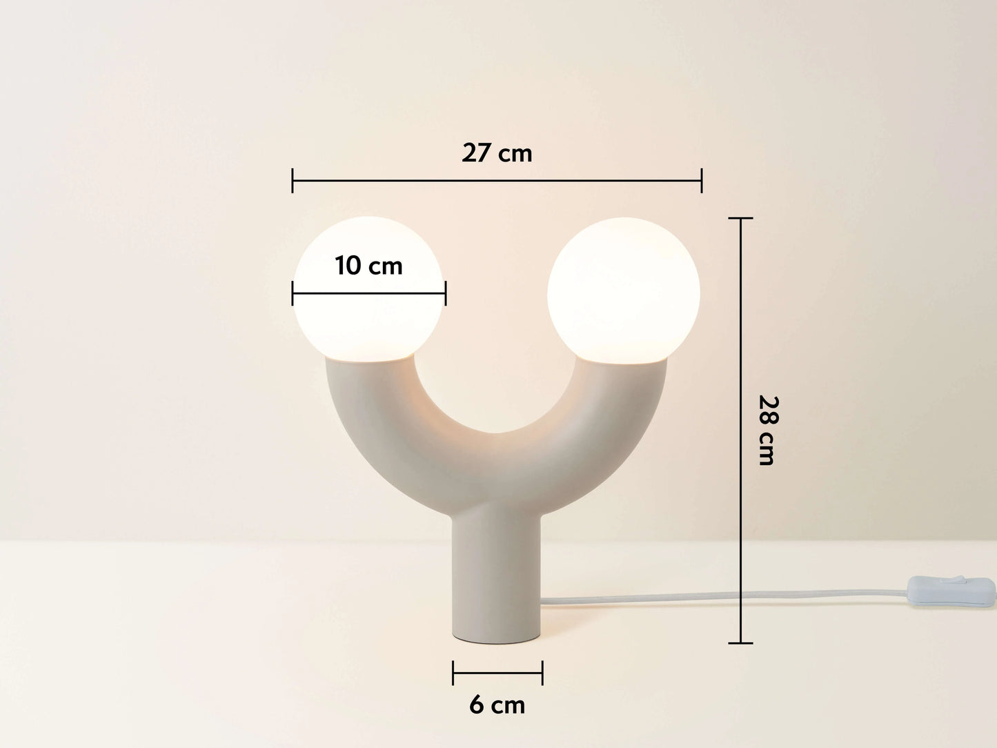 Sand Tube Table Lamp