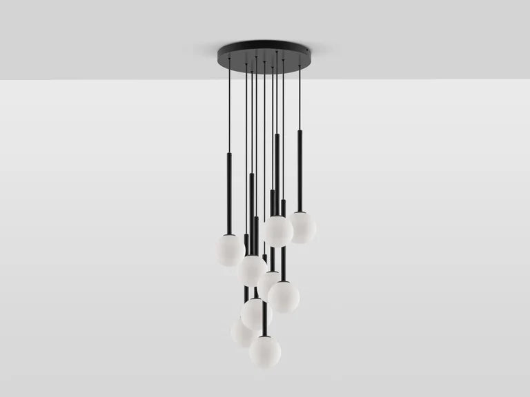 Charcoal Grey Cluster Ceiling Light