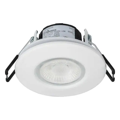 Collingwood H2 Lite 4.3W LED Fire Rated Dimmable Downlight Matt White 3000K - DLT388MW5530