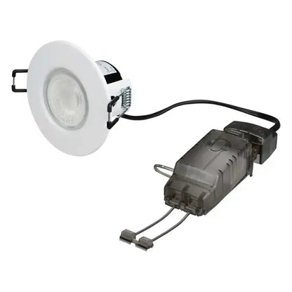 Collingwood H2 Lite 4.3W LED Fire Rated Dimmable Downlight Matt White 3000K - DLT388MW5530