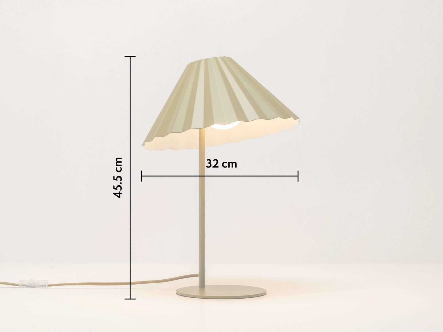 The Pleat Table Lamp