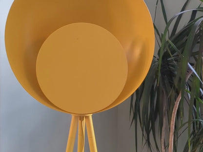 Yolk Yellow Diffuser Floor Lamp